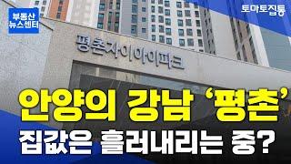 부동산 뉴스센터 : '9억' 넘던 아파트가 한 달 만에…다급해진 평촌 집주인들