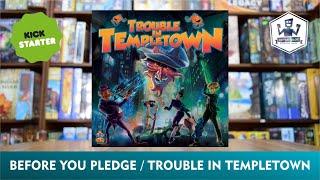 Before You Pledge Trouble in Templetown (2Fat2Fly) // Kickstarter preview by Ali Plays a Lot