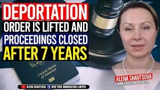 Deportation Order is Lifted and proceedings closed after 7 years | Alena Shautsova