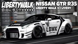 Liberty Walk V2 Nissan GTR R35 Livery | Car Parking Multiplayer