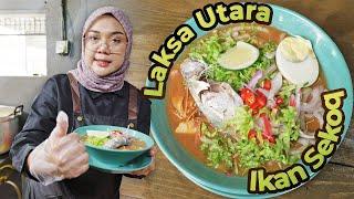 Laksa Ikan Sekoq TANPA Belacan, Tarik Perhatian Orang Balik Pulau! | Street Food Penang