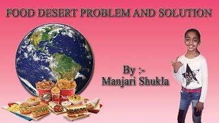 Food Desert || Problem & Solution (Global issue)