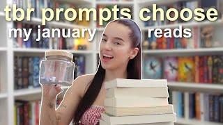 TBR jar chooses my January reads | bookmas day 11