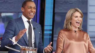 'Good Morning America' hosts return to work after revelation of their romance