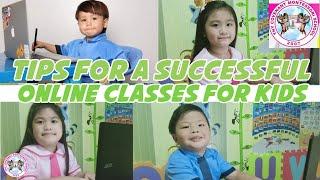 TIPS FOR A SUCCESSFUL ONLINE CLASSES FOR KIDS ( VIRTUAL PROPER ETIQUETTE)