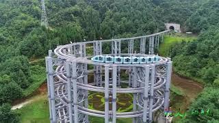 Guizhou built the "world's first high-speed rail" in the mountains