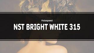 NST BRIGHT WHITE 315 - Signature Paper // Fotospeed Products