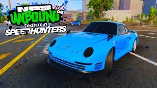 Sliding the NEW Porsche 959 S with SPEEDHUNTERS | A+ Class Drift Pro Build | NFS Unbound Vol 8