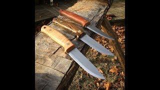 Bushcraft Tools - Native Survival Knives | Tiger Maple, Bocote, Micarta