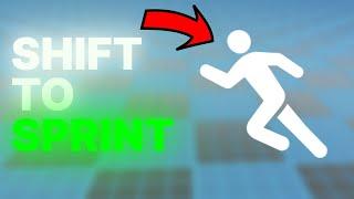 How to make a SHIFT to SPRINT script… | Roblox Studio