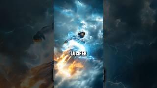 Where was Jesus during the fall of Lucifer