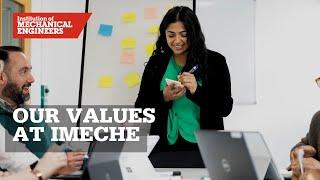 Our Values at IMechE