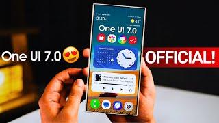 Samsung One UI 7.0 Android 15 -  BIG UPDATE!