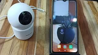 How to Download Recorded Video from Camera to Mobile in PHILIPS Indoor 360 3 MP 2K WiFi Camera