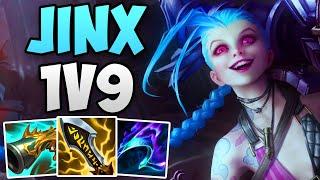 CHALLENGER SOLO CARRIES WITH JINX! | CHALLENGER JINX ADC GAMEPLAY | Patch 14.18 S14