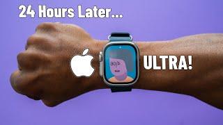 Apple Watch Ultra: My First 24 Hours (Battery Test & Review!)