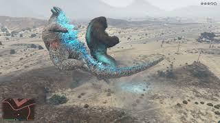 GTA 5 Kong VS Godzilla