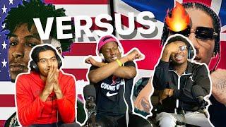 AMERICANS REACT | US RAP  VS UK RAP  - Who wins?