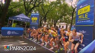 World champion Josh Kerr takes first 5th Avenue Mile | HIGHLIGHTS | NBC Sports