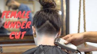 FEMALE UNDERCUT | HOW TO WOMEN'S TAPER FADE HAIRCUT