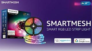 SMARTMESH Smart Multicolour LED Strip Kit Powered by Jio IoT