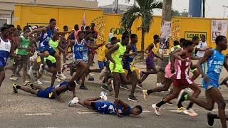 Boys cross country. Inter schools and colleges. Ashanti region. 2024.