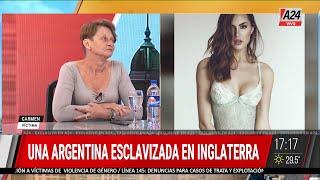  ESCLAVIZADA POR UNA MODELO ARGENTINA EN INGLATERRA