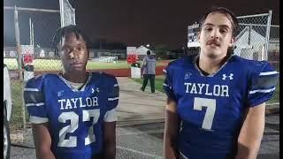 Patrick Taylor's Logan Rogers and Bryce Boutte