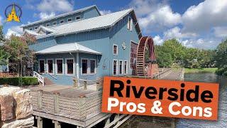 Disney's Port Orleans - Riverside tour (rooms, pools, dining)