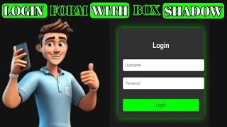 Login Form in HTML and CSS