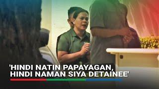 House panel rejects Sara Duterte's request to 'stay' with detained chief of staff