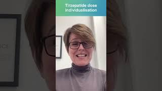 Tirzepatide dose individualisation #obesity #weightloss #pharmacy #podcast