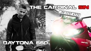 2024 Triumph Daytona 660 Review | The cardinal Sin | Sagar Sheldekar Official