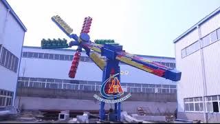 Thrilling large amusement park rides speed windmill for sale