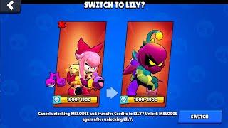 LILY NEW BRAWLER!! LEGENDARY GIFTS 1900 CREDITS BRAWL STARS UPDATE!!