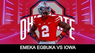 Emeka Egbuka vs Iowa | 2025 NFL Draft Film |