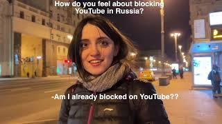 How do you feel about blocking YouTube in Russia