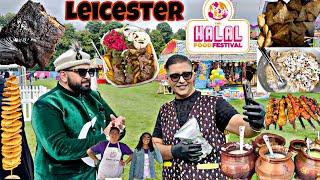 HALAL FOOD FESTIVAL LEICESTER 2024 |Pakistani  Street Food in England  | Mr Pakistani