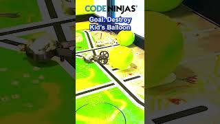 Can YOU Destroy These Balloons At Code Ninjas? #codeninja #funny #code #coding #school