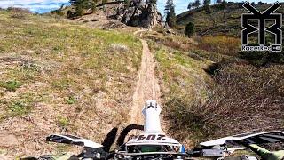 Danskin Mountains, Idaho Motorcycle Riding - Dirtbike Ride (Homeless Crisis)