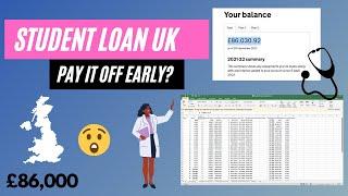 Student Loans UK- Why I decided to pay off my student loan early | Junior doctor