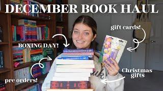 last book haul of 2024: the 22 books i got in december (gifts + special editions)