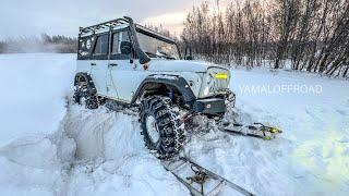 В ПОГОНЕ ЗА ДЕДОМ МОРОЗОМ - 2024 #yamaloffroad