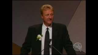 Larry J. Bird's Basketball Hall of Fame Enshrinement Speech