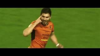 Ruben Neves incredible volley goal vs Derby County 11/04/2018