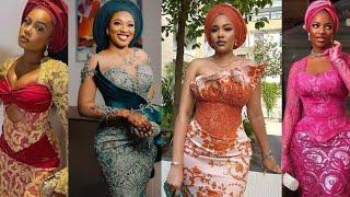 Most Hottest and Affordable Asoebi Style for Classy Ladies 2024 / Trendy African Traditional Dress