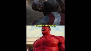 Why did Captain America choose Sam over Bucky?#captainamerica #bravenewworld #marvel #hulk #shorts