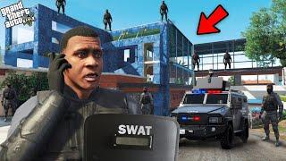 GTA 5 : Franklin Becomes The Most Special Swat Soldier In GTA 5.. (GTA 5 Mods)