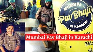 Mumbai Pav Bhaji in Karachi | Mumbai Pav Bhaji of Pakistan | Indian Street Food | Street Food