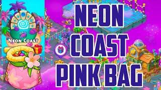 Neon Coast Pink Bag | Pink Bag on Neon Coast |  Family Island |  Dec 2024